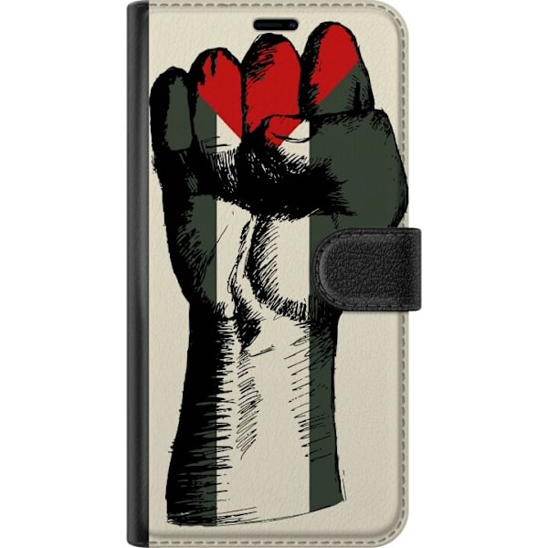 Samsung Galaxy A13 Plånboksfodral Handknutet i Palestinas färger