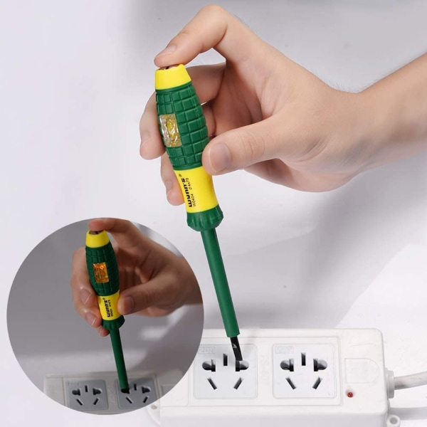 Eightwood Voltage Tester Hands Tester Elektrisk skruvmejsel