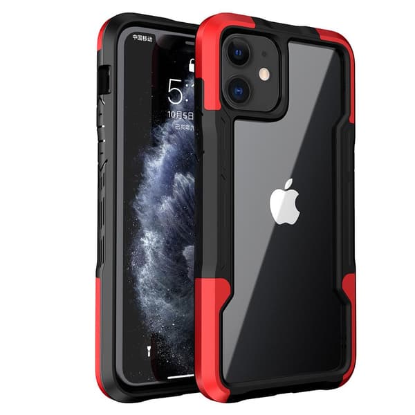 iPhone 12 - Stilfuldt Stødabsorberende Cover Blå