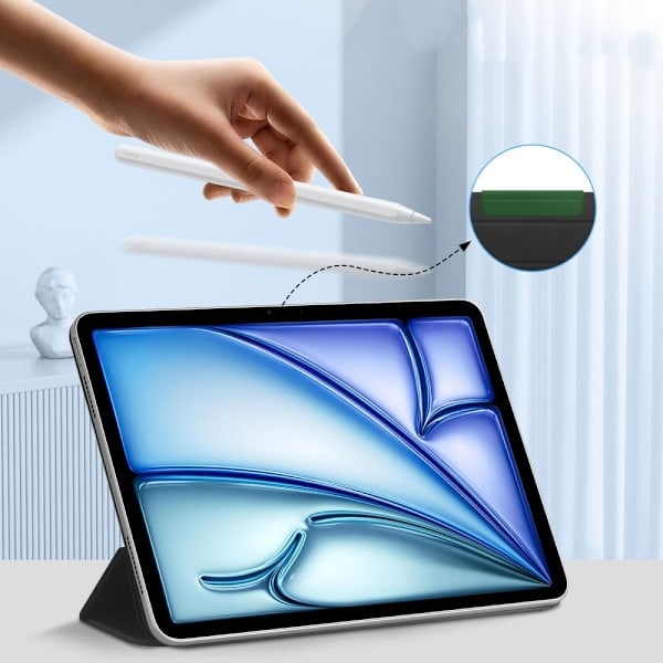 Tech-Protect iPad Air 2025-2020 Kotelo SC Magneettinen Musta