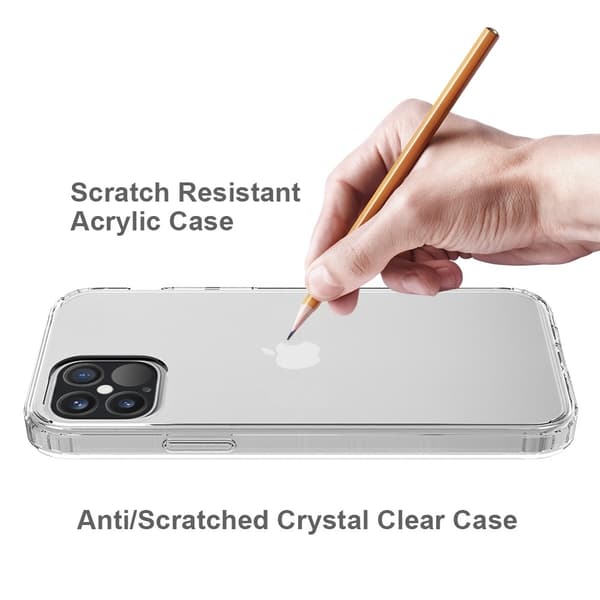 iPhone 12 / 12 Pro - Akryl/TPU-deksel