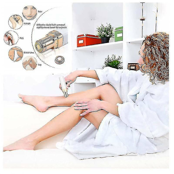 4 stk. Flawless Hair Remover Reservedeler Blad Finishing Touch Epilator
