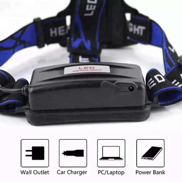 Headlamp 1800 lumen with adjustable focus & zoom 304