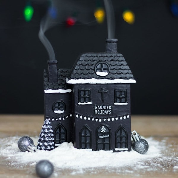 Something Different Merry Cryptmas Røgelseskegleholder En Størrelse Sort/Hvid One Size