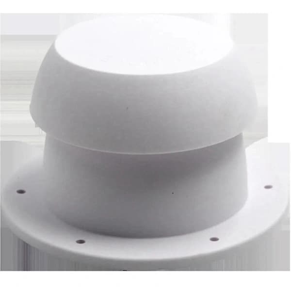 Ventilasjonsvifte Soppformet Bobiltak Ventilasjonshette for Bobiler Stasjonsvogner Camping (Hvit)[co]