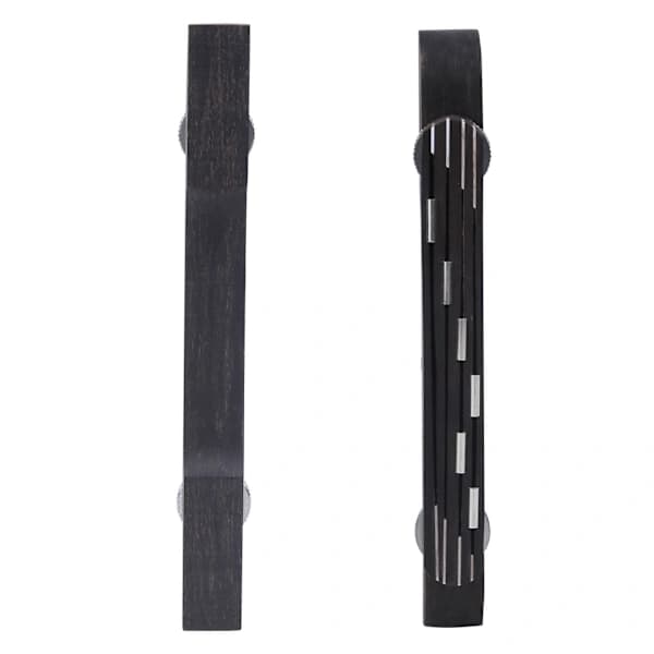GO104 Ebenholts Gitarrstall Jazzgitarr 6-punkts Justerbar Höjd 21mm till 26mm[co]