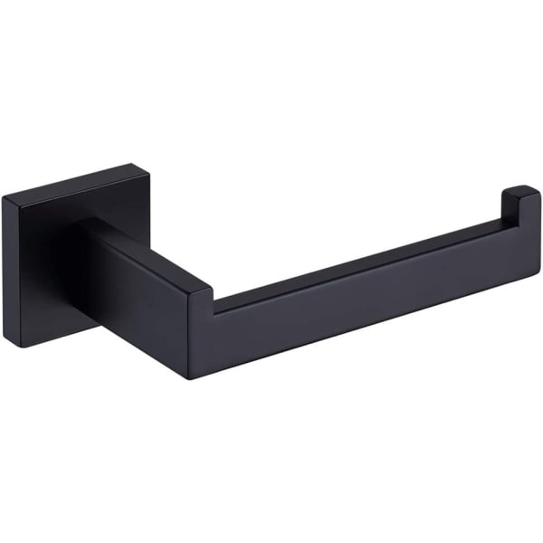 Papirhåndklædeholder (160 mm - firkantet - sort)