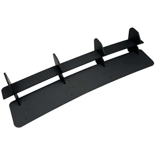 Bakre støtfangerbeskyttelse Bakre støtfangerleppe Diffuser Fin Splitter Trim for Golf 7.5R MK7.5R[co]