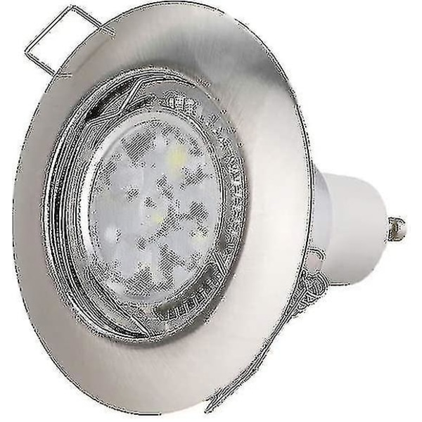 20 st lampfästningsringar för 50 mm Mr16 Gu10 strålkastare, ringklämmor för LED-halogenlampa