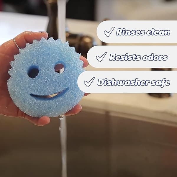 Scrub Daddy SDC3CTX12 Sieni, 3 kpl, Monivärinen