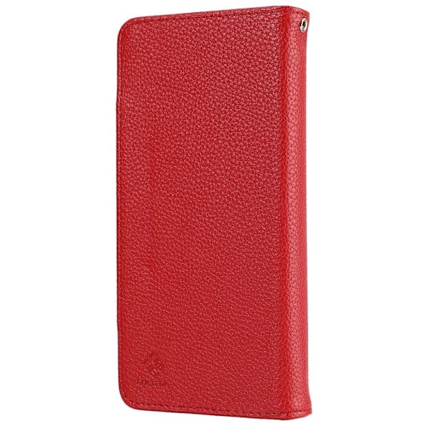 Samsung Galaxy S21 Plus - 2in1 Litsi Magneettikotelo - Punainen Punainen Punainen
