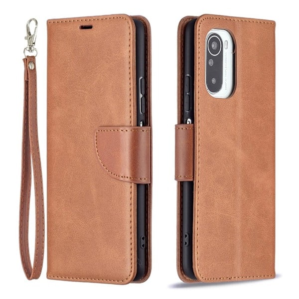 Xiaomi Mi 11i - Solid Shark Læder Etui - Brun Brun