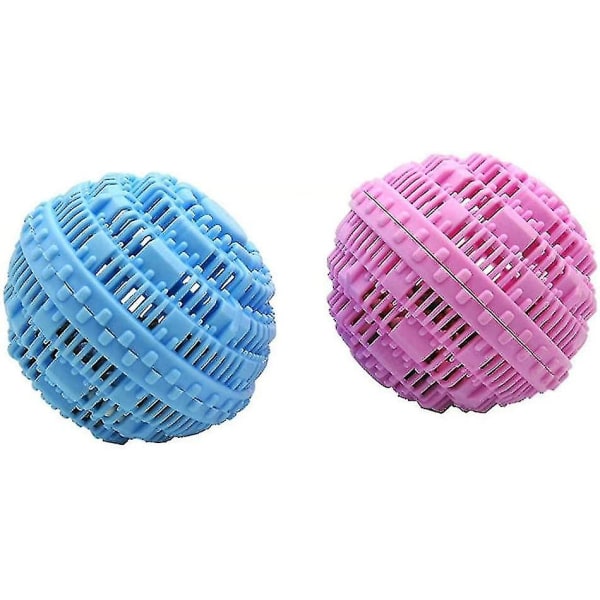 2pcs Clothes Dryer Balls Reusable Laundry Balls Large Washing Cubes For Washing Machine