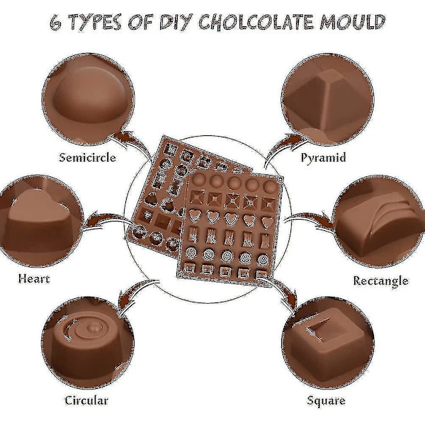 Chokoladeform, Chokoladeform Silikoneform Hjemmelavet Diy