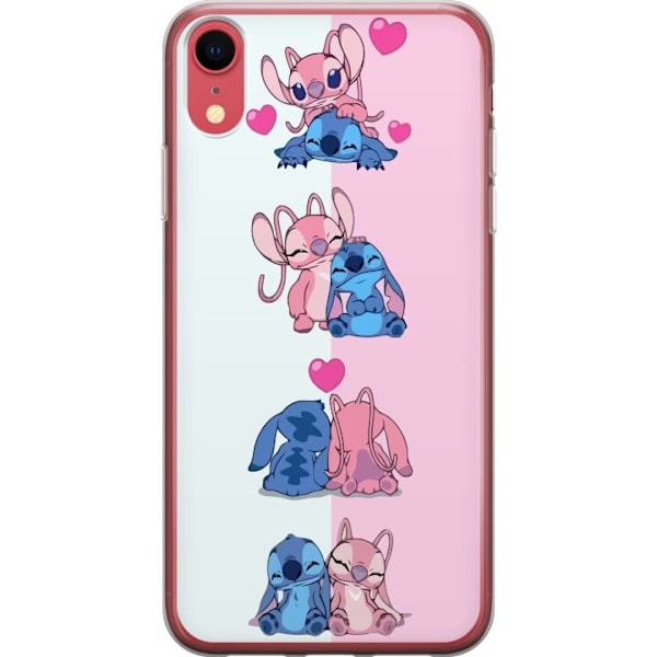 Apple iPhone XR Läpinäkyvä Kuori Lilo & Stitch