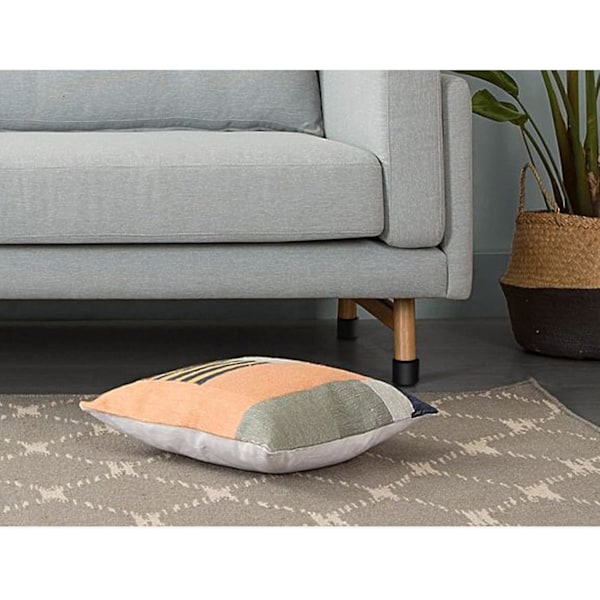 Møbelben, 4 stk møbelstøtteben, selvklebende møbelrisere for tung bruk, for sofa, skap, kontor (L60 x H30 mm, svart)