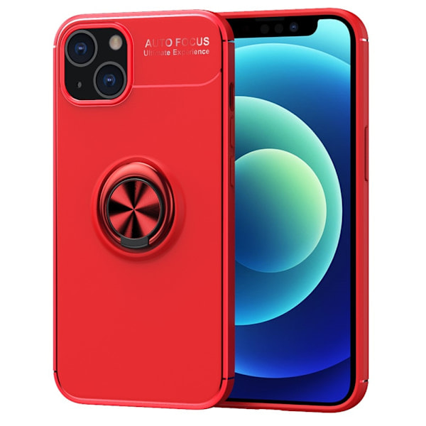 iPhone 13 - Ring Skal - Rød
