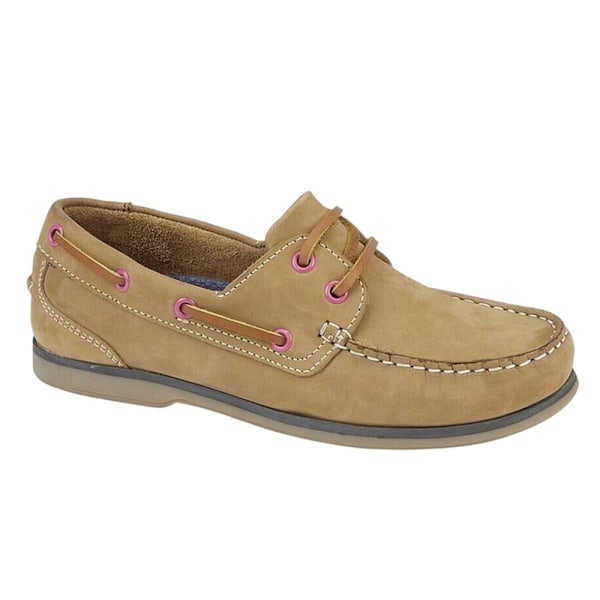 Rdek Herr Nubuck Båtskor 4 UK Honung Honey 4 UK