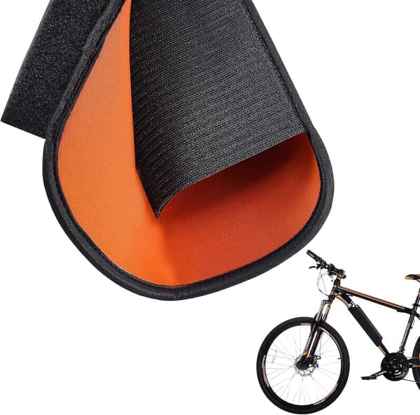 Ebike Batteridæksel, Vandtæt, Neopren, til Ramme 28-34cm, 2 stk