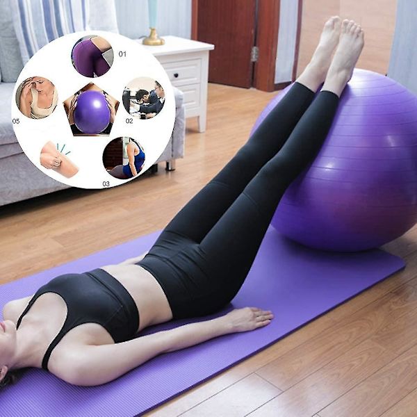 Yogaball Professionell Balansboll (55-65 cm) Kompatibel med Sportsstabilitet