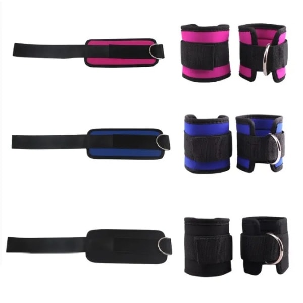 6 st Ankelvikter för Kvinnor, Män och Barn - Styrketräning Handled/Ben/Arm Vikter med Justerbar Rem för Jogging, Gymnastik