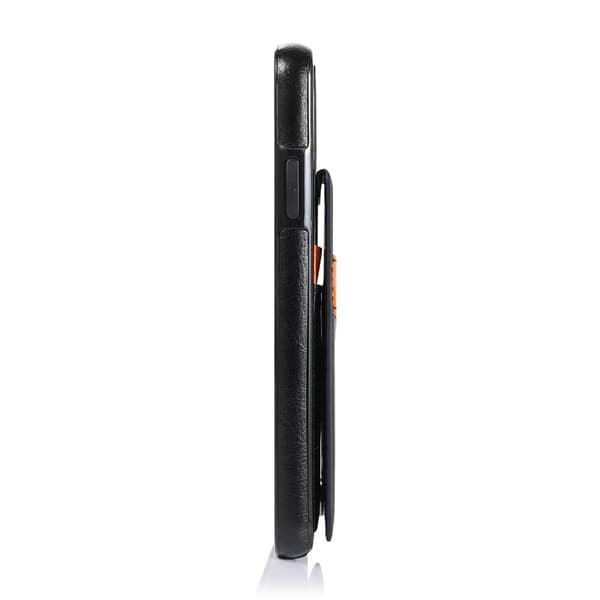 iPhone 12 Mini - Thoughtful LEMAN Case with Card Holder Röd