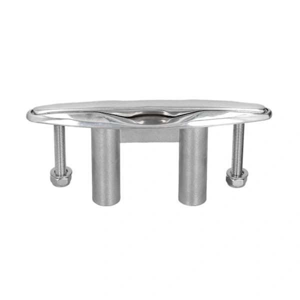 8 tommer foldbar bådklampe 316 rustfrit stål åben base poleret marine hardware til kajakdock [co]