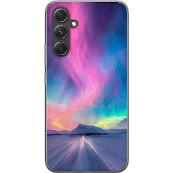 Samsung Galaxy A55 Transparent Skal Norrsken