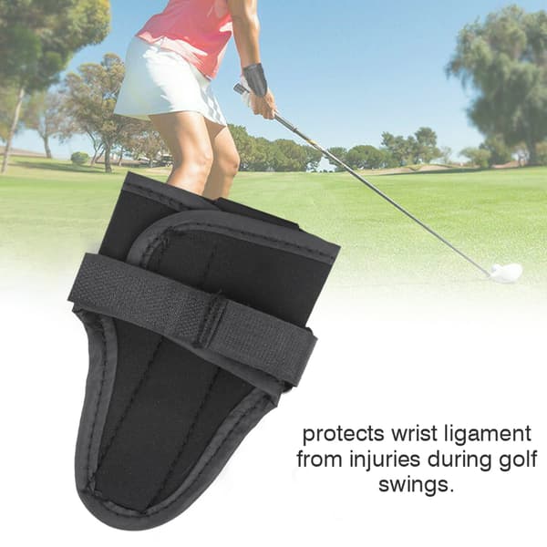 Golf Wrist Brace Correction Swing Training Equipment Accessory Arm Correction Aid Black 1.7