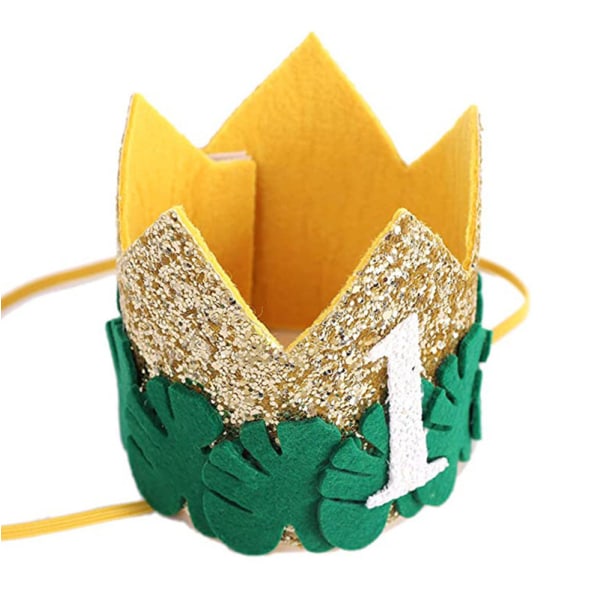Baby huvudbonad baby digital hatt pannband söt prinsess krona