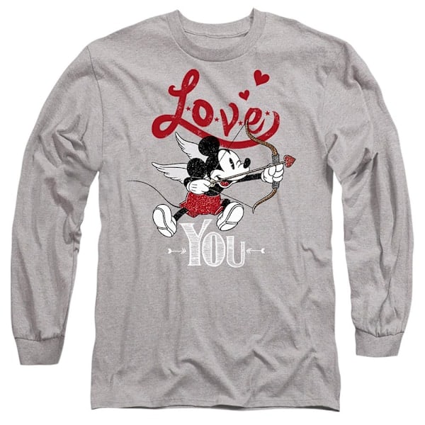 Disney Unisex Aikuisten Love You Mikki Hiiri Amor Ystävänpäivä Sport Heather L