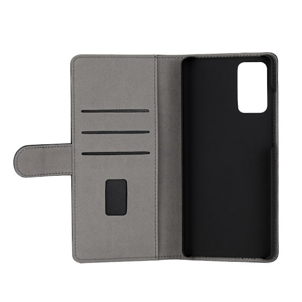 GEAR Samsung Galaxy Note 20 Etui Læder Sort