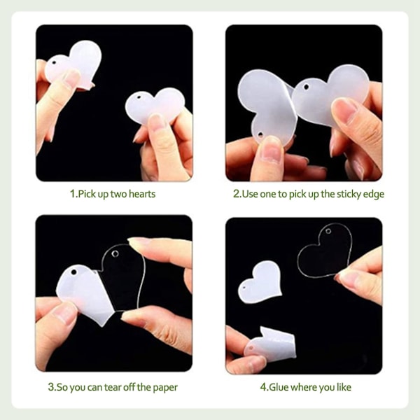 90 stk. Akryl Discs Klar Hjerte Nøglering Blanks Charms Og Farverige Kvast Nøgleringe Til Diy Håndværk