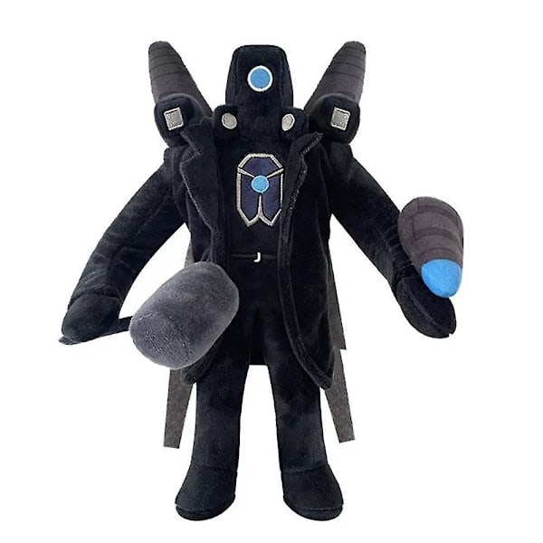 Skibidi Toilet Tema Plyschleksak Rolig Speakerman Titan Cameraman Fylld Figur Docka Present Till Spelfans Vuxen (FMY) E