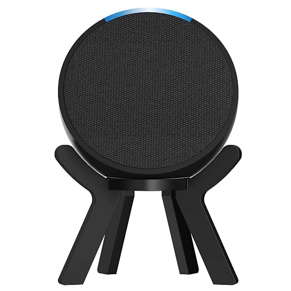 Högtalarfäste för skrivbord, stativ för bärbar högtalare, hållare för Pop Black