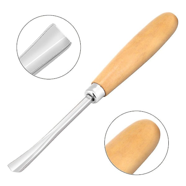 Träsnideset, 6 st chisels, professionella träskärningshandverktygssats DIY träbearbetning