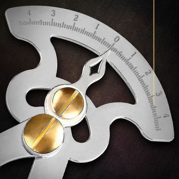 Gap Gauge Tjocklek Väggtjocklek Mätning Rostfritt Stål Hög Precision Tjocklek Gauge Inner&Yttre Diameter