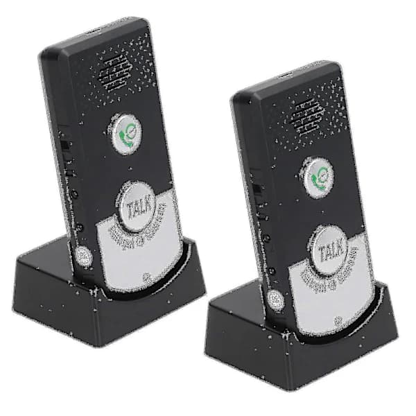 2-veis stemmeintercom Super Lang Rekkevidde Trådløs Intercomunicador Vanntett Intercom Dørklokke Systemenhet -Yx[co]