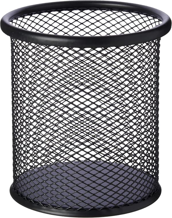 Mesh Pen Holder - Black