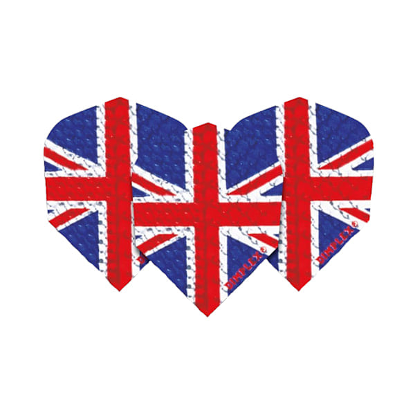 Harrows Dimplex Square Union Jack Dart Flights One Size Röd/Vit/Blå Röd/Vit/Blå One Size