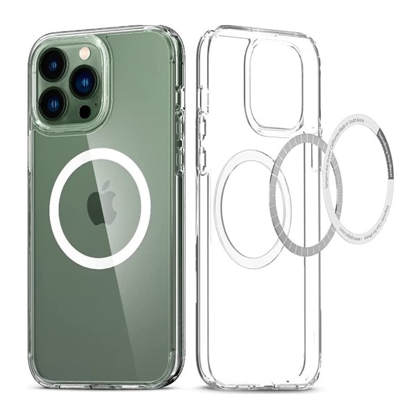 Støtsikkert MagSafe-deksel iPhone 11 Pro Max - Transparent Transparent transparent