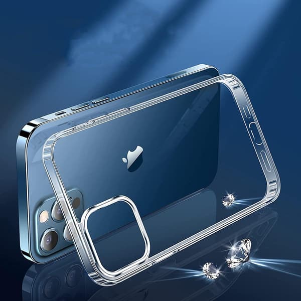 iPhone 12/12 Pro Støtsikkert MagSafe Deksel - Transparent Transparent transparent