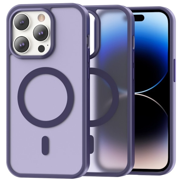 ColorPop iPhone 14 Pro Deksel CH MagSafe Matt Lilla