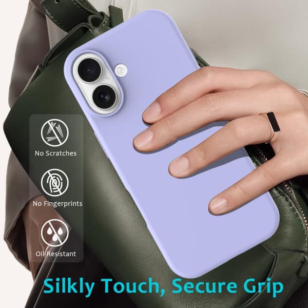 iPhone 17 Deksel - Ensfarget Silikon