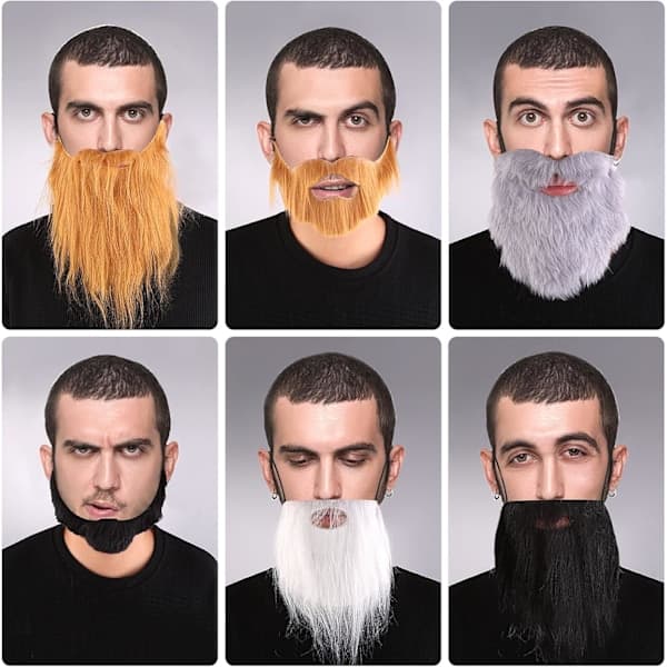 Underhållning Maskeradkläder Tillbehör Mustascher & Skägg
