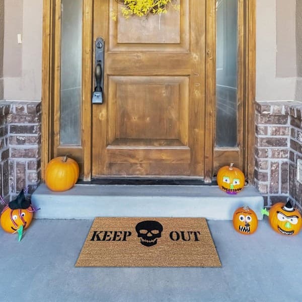 HemInredningMattorDörrmattor för Halloween