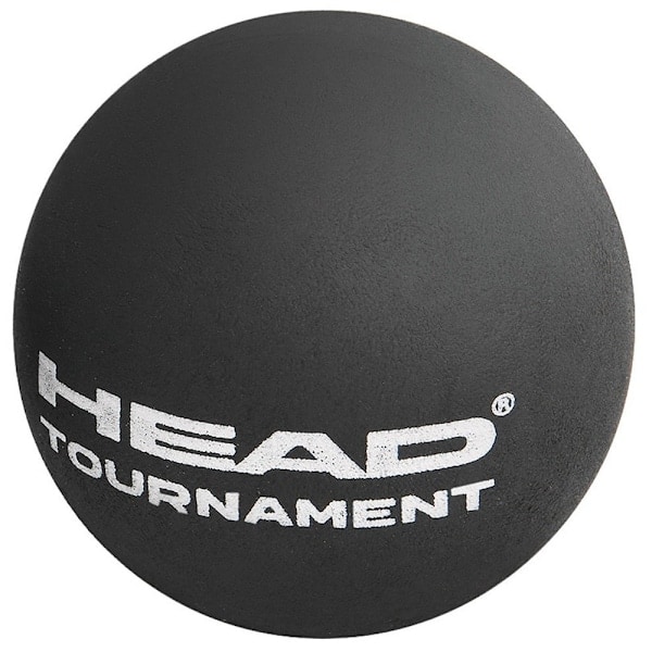 Head Tournament Squashpallot (12 kpl) One Size Musta Black One Size