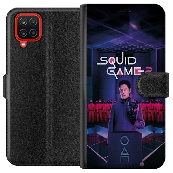 Samsung Galaxy A12 Pung Etui Squid Game 2 - Ledaren
