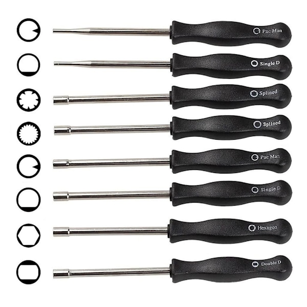 8 Different Carburetor Screwdrivers, Carb Adjustment Tool
