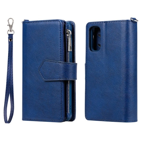 Samsung S20 - 2i1 Magnetisk Skal / Pung Etui - Blå Blue Blå